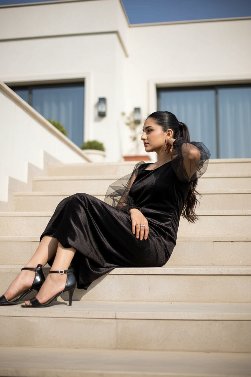 Trendy Velvet Bodycon