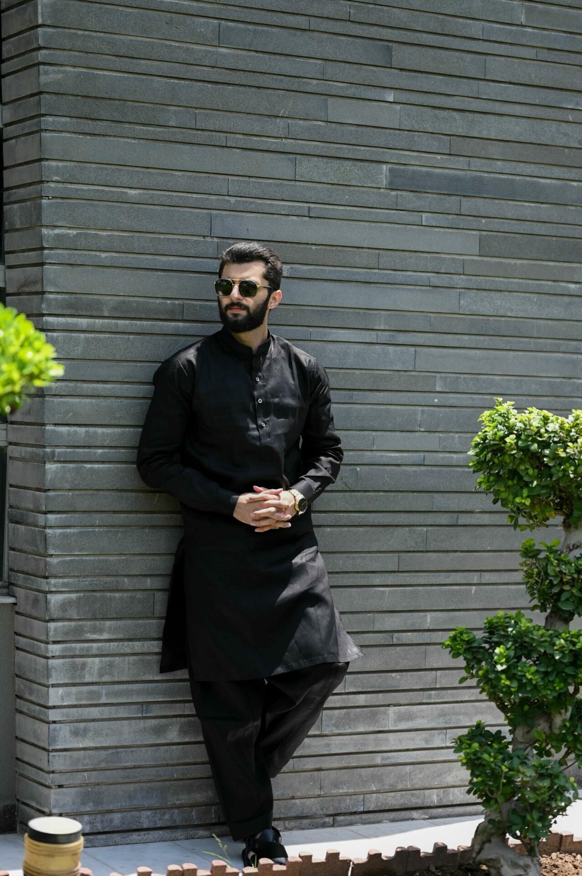 CLASSIC BLACK SHALWAR KAMEEZ