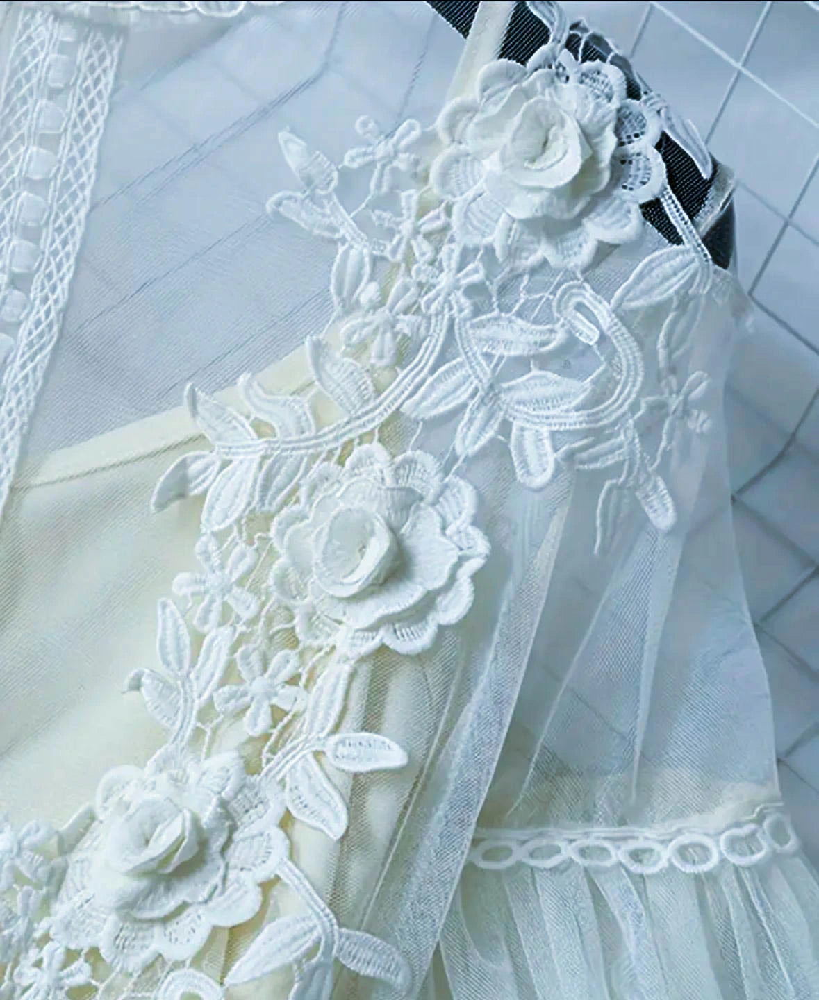 Flary White Frock