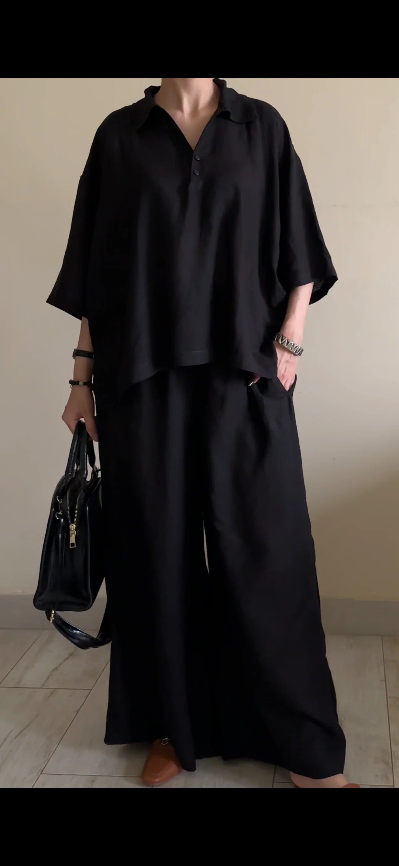 All black  2pc